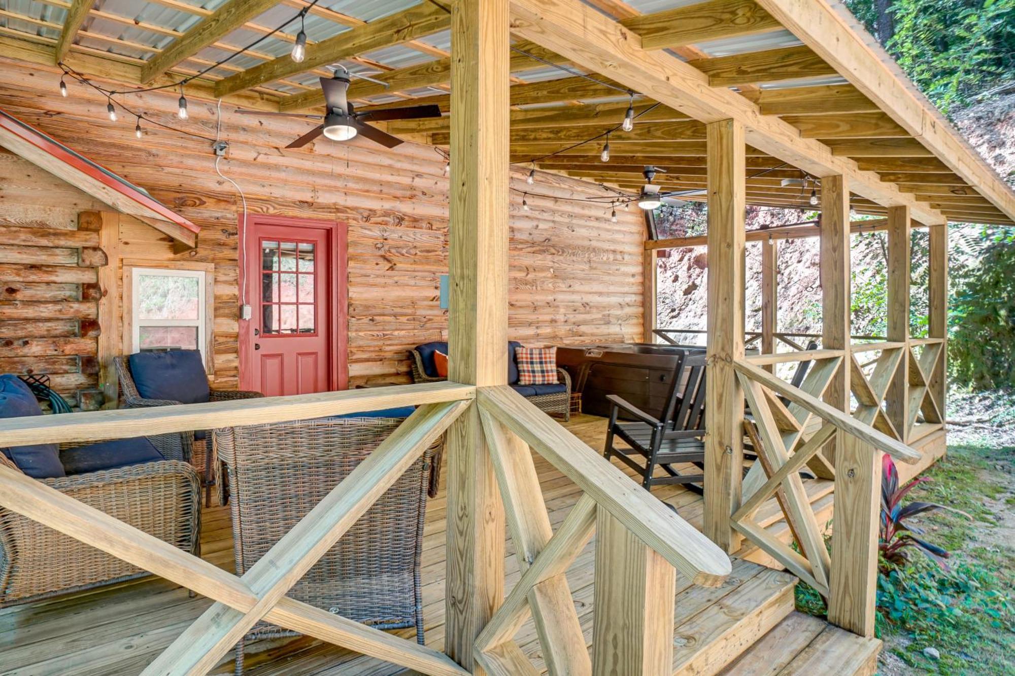 North Georgia Mtn Escape With Hot Tub And Games! Villa Sautee Nacoochee Екстериор снимка