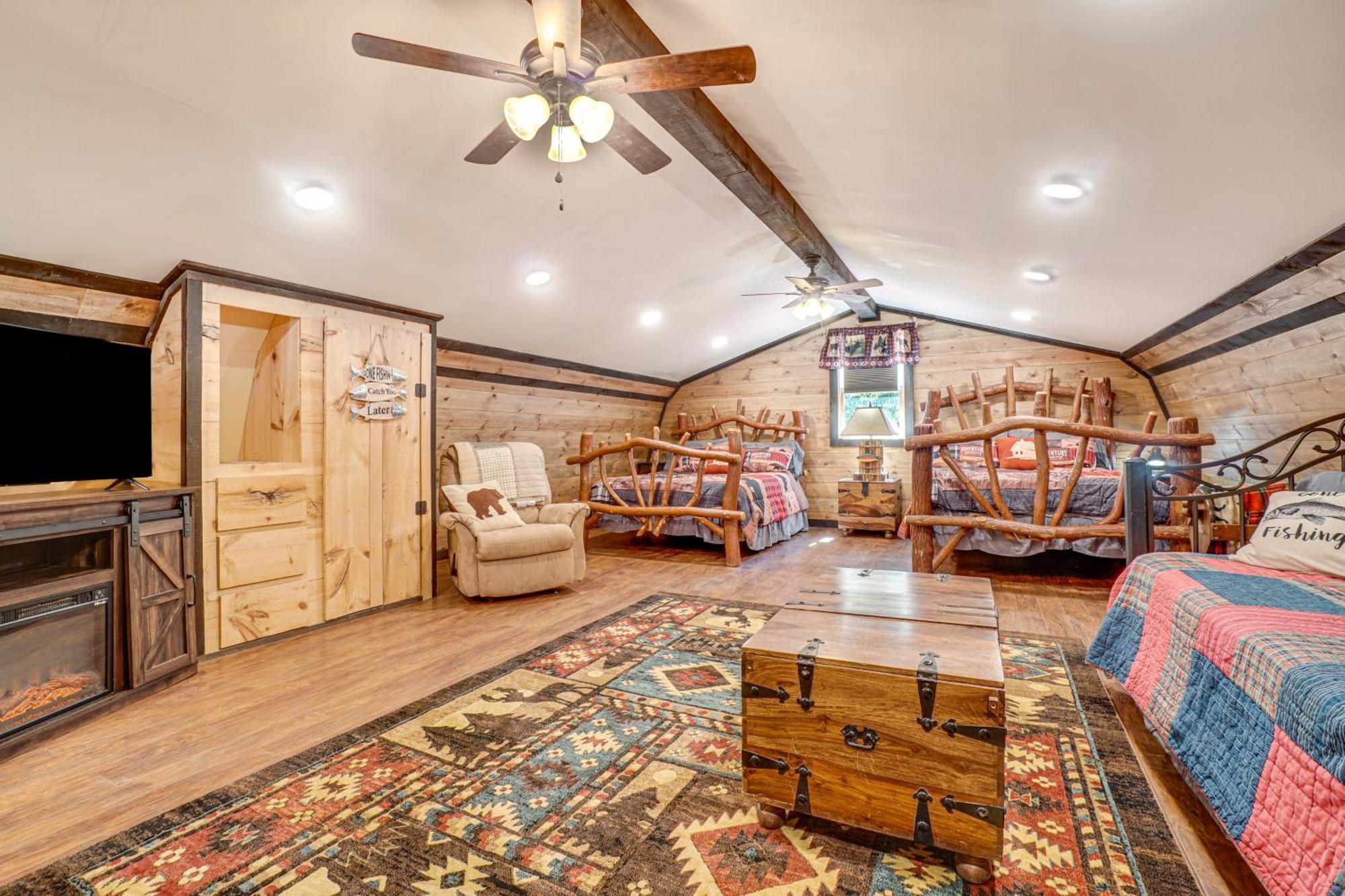 North Georgia Mtn Escape With Hot Tub And Games! Villa Sautee Nacoochee Екстериор снимка