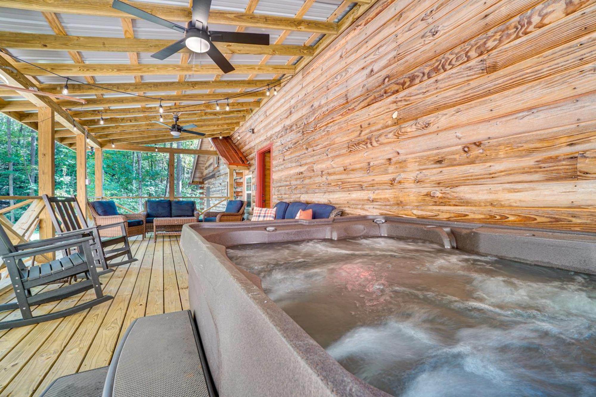 North Georgia Mtn Escape With Hot Tub And Games! Villa Sautee Nacoochee Екстериор снимка